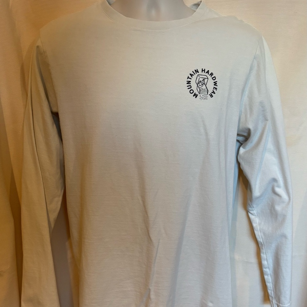 Mountain Hardwear White Long Sleeve Tee